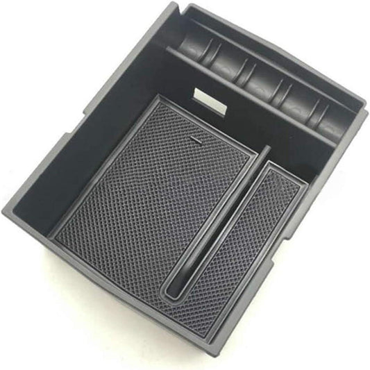 1pc Car Center Console Armrest Organizer Storage Box Tray Insert Black Fit for Subaru Outback 2015-2019 Auto Storage Tray LiMePng.