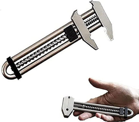MetMo Grip Multifunctional Wrench, Creative Adjustable Wrench, Portable Outdoor Camping and Hiking Tools, Cycling Machine Repair.
