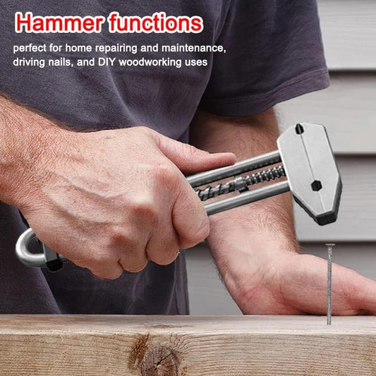 MetMo Grip Multifunctional Wrench, Creative Adjustable Wrench, Portable Outdoor Camping and Hiking Tools, Cycling Machine Repair.