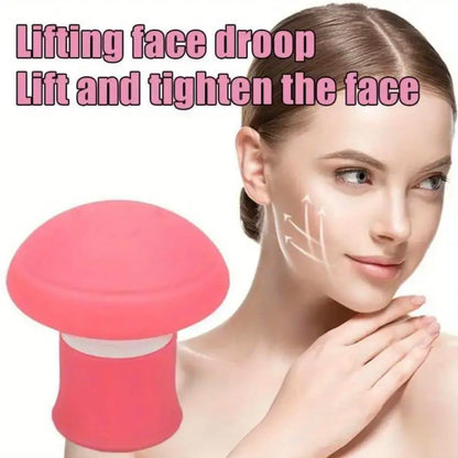 Jaw Exerciser,Double Chin Reducer,Facial Yoga for Skin Tighten Firm,Face Exerciser& Jawline Shaper, Jaw Trainer,Facial and Neck Exercise for Women and Men,Double Chin Breathing Exercise Device (Pink)