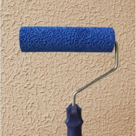 8 inch Texture Paint Roller Printing Tool Diatom mud Construction Tool Art Paint Texture Wall Paint Tool.