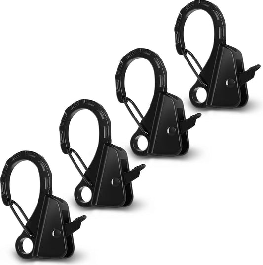 Stainless Steel Boat Fender Clips Boat Fender Quick Release Clip Boat Bumper for Docking, Adjustable Boat Rail Fender Clips for Boats, Boat Bumper Holders Hangers.