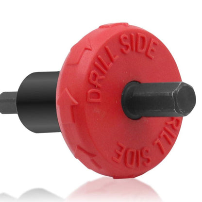 Alloy Steel Mower Starter Adapter, Electric Drill Attachment for Starting Lawn Mower, Red, 1.49 * 1.49 * 2.59inch, Compatible with Trimmers, Blowers, Cultivators.