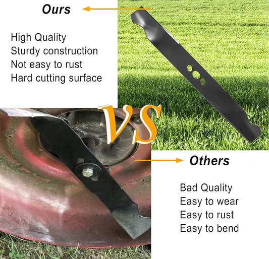 2105300125A Blade 1 Pack, MNA152505 MNA152701 Lawn Mower Blade Compatible with Hyper Tough 20 Inch Mower Blade.