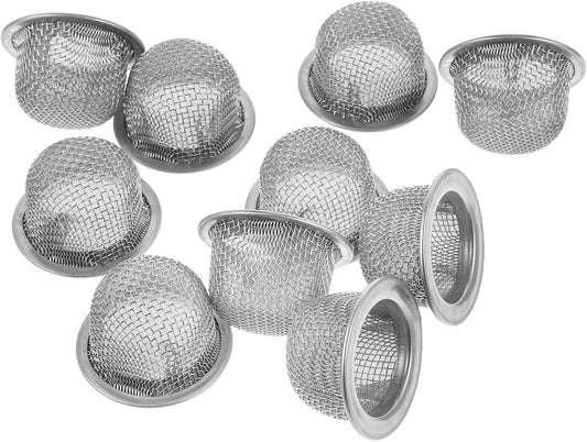 Stainless Steel Screen Filters, 10pcs 34mm Mesh Strainers, Double Screen Filter, Cocktail Smoker Filter Accessories for Bourbon Whiskey Smoker.