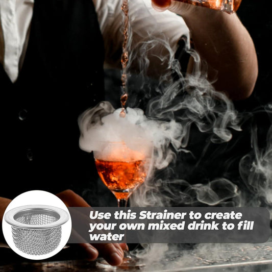 Stainless Steel Screen Filters, 10pcs 34mm Mesh Strainers, Double Screen Filter, Cocktail Smoker Filter Accessories for Bourbon Whiskey Smoker.