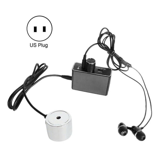 HY929 High Strength Wall Microphone Voice Bug Listen Detector Metal Wall Device for Pipe Leakage.