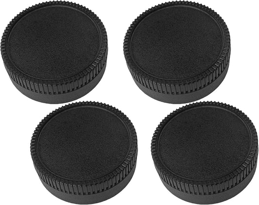 [4Pack] Rear Lens Cap Cover for Nikon AF AF-S SLR DSLR Cameras Lens,   Nikon D5100 D7500 D7000 D850 D810 D800 D750 D350 D3500 D3400 D3300 D3200 D3100 D5600 D5500 D5300 D90 D80 D70.