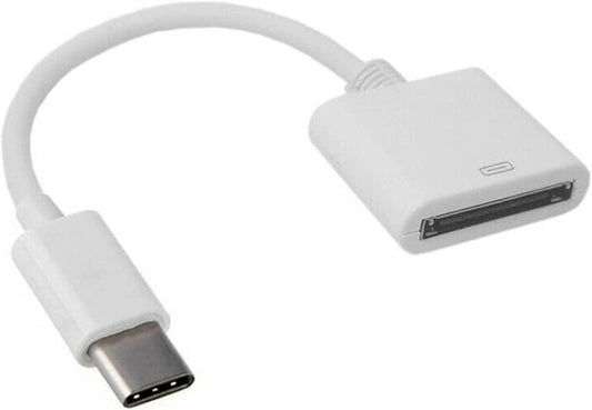 for Apple 30pin Female to USB 3.1 Type-C USB-C Sync Data Charging Adapter Cable Cell Phone OTG Adapters USB Cables Accessories, USB c Female to USB Female Adapter.