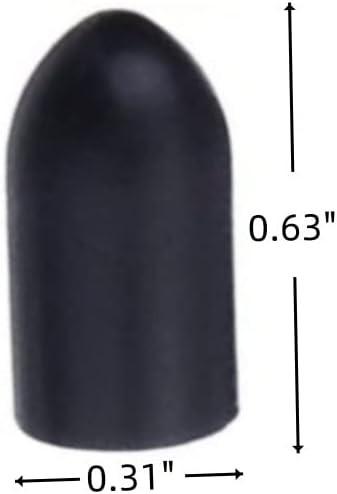 50 Pcs Pourers Dust Covers Olive Oil Liquor Bottle Pour Spout Cover Rubber Caps (Not Include the Spout).