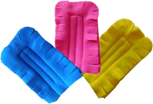 Hand Duster - Reusable, Dry Duster - 3-Pack (Rose red/Blue/Yellow).