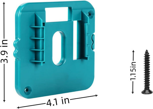 2 Pack m18 Battery Holder compatible with makita 18V Battery Mounts, compatible with makita tools, compatible with makita battery adapter, compatible with makita 18v tools.