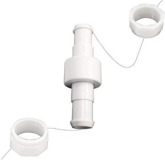 280, 380, 180 Pool Cleaner Hose Swivel D20 and Hose Nut D15 Combo Kit Replacement Suitable for Zodiac Polaris 280, 380, 180 Pool Cleaners (1 Pack).