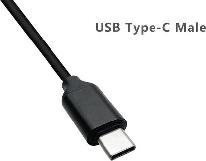 USB C Male to 12V Car Cigarette Lighter Socket Female Converter Cable 1 Ft,USB C to Cigarette Lighter Adapter for Dash Cam, GPS.