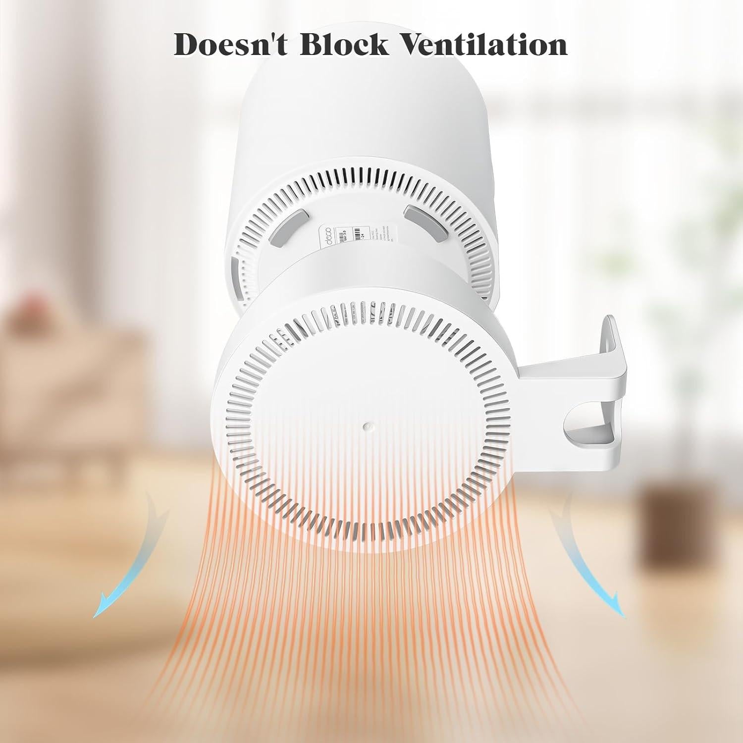 Wall Mount Bracket for TP-Link Deco X55/AX3000/X20/X50/X60/X4300 Pro/X5000/X5400 Pro/W3600/W4500/W6000 (3-Pack).