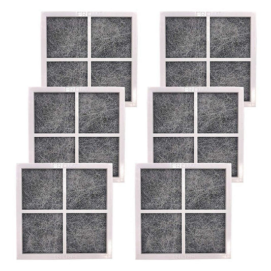 6 Pcs Replacement Air Filter For Lg Lt120f Elite 469918 Refrigerator Adq73214402, Adq73214404.