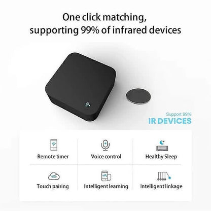Tuya Smart WiFi IR Remote Control S06 Universal Wireless Infrared Remote Compatible with IR Enabled Devices.