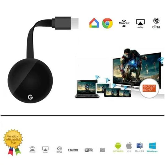 Chromecast 5G Wireless Display.