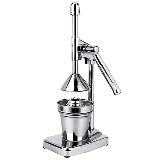 Stainless Steel Manual Press Fruit Squeezer Handheld Orange Lemon Maker Vegetable Juice Blender Cup.