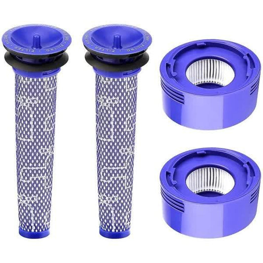 Replacement HEPA Filter Pack Compatible with Dyson V7 V8 Animal V8 Absolute Cordless Vacuum Cleaners.