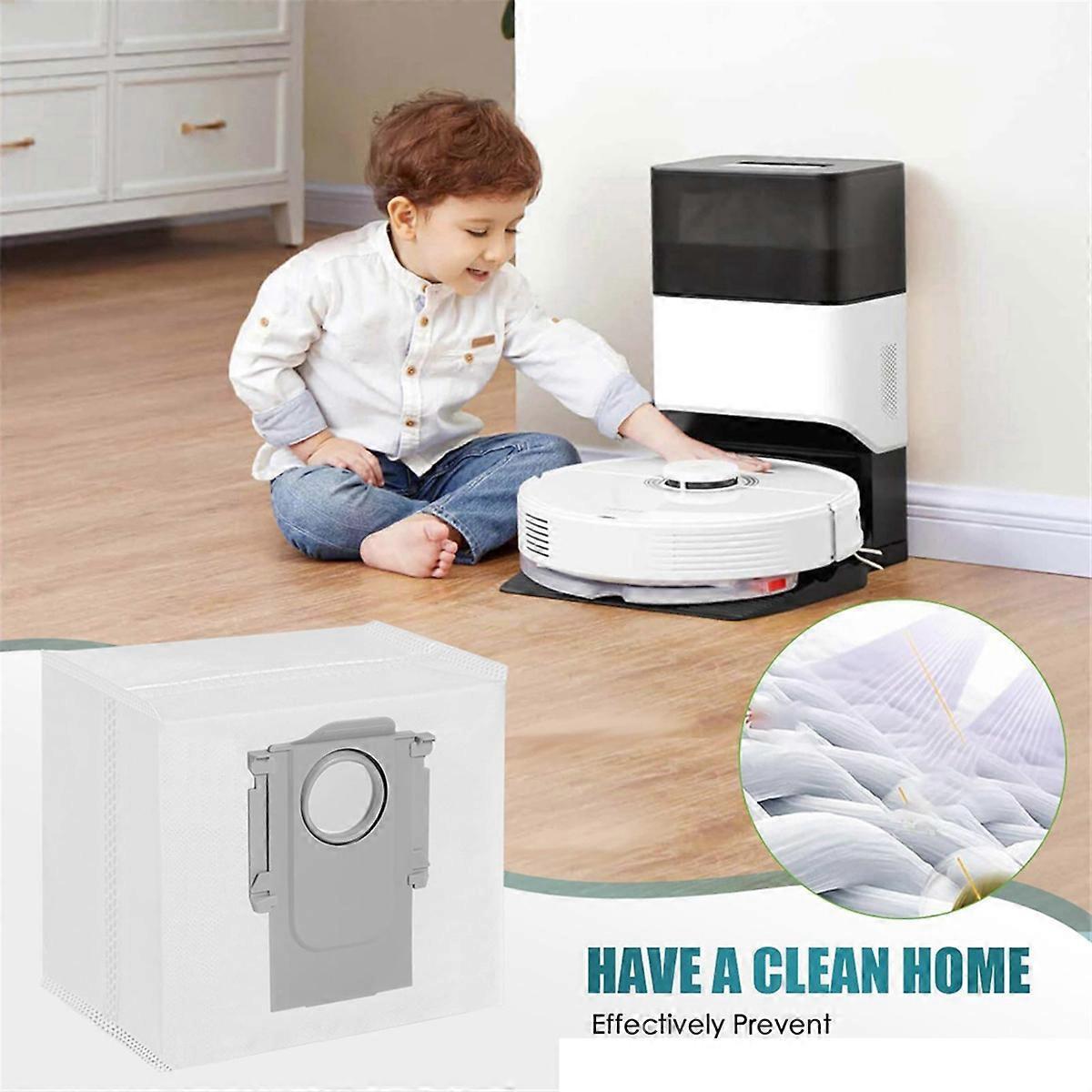 Roborock Q8 Max Q5 Pro Vacuum Cleaner Bags Spare Parts 8PCS.