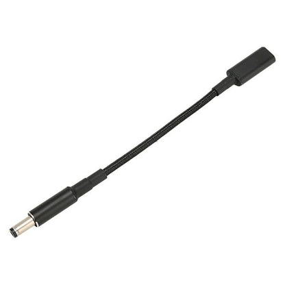 USB Type C Female to 5.5x2.1mm Male Adapter Cable Double PD E Mark Chip Portable 100W USB Type C Adapter Cable.