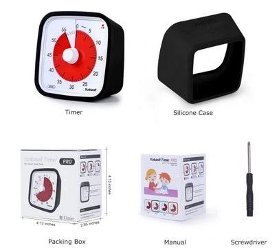 Visual Timer 60 Minute Classroom Timer for Kids Black 150.