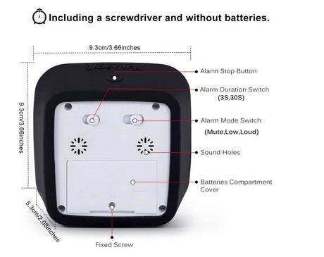 Visual Timer 60 Minute Classroom Timer for Kids Black 150.