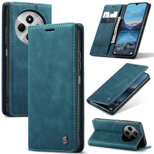 Xiaomi Redmi 14C Leather Case Compatible with CASEME 013 Series with Card Holder Stand Multicolor.