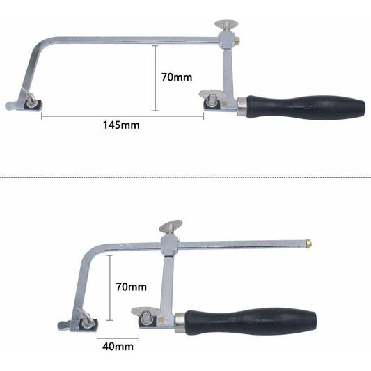 Jeweler's Saw with 144 Blades Adjustable Professional for Jewelry Making.