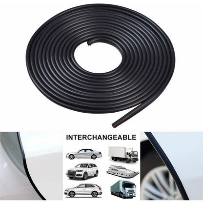 Car Door Edge Protector Rubber Strip Anti-Scratch, 5M Car Door Protector Compatible with Most Vehicles.