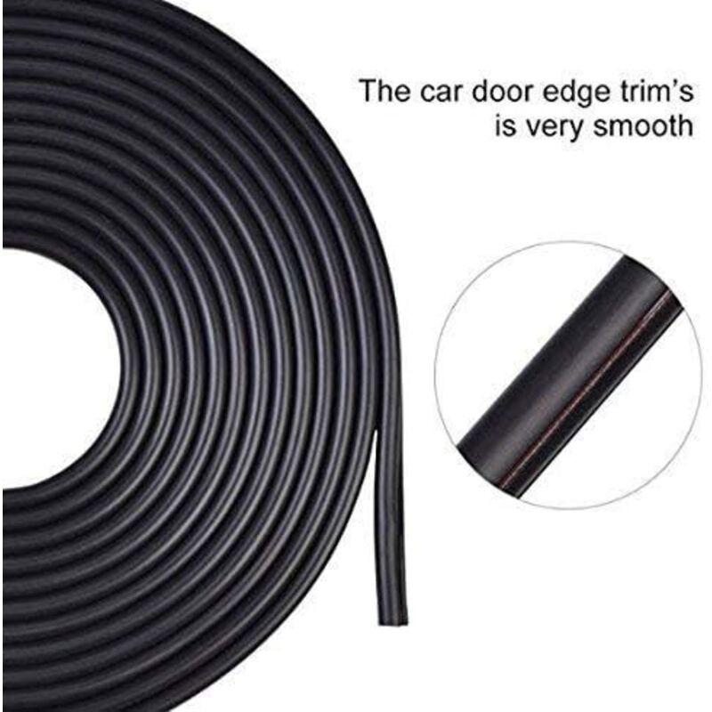 Car Door Edge Protector Rubber Strip Anti-Scratch, 5M Car Door Protector Compatible with Most Vehicles.