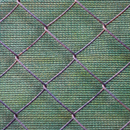 Fence Fabric Privacy Screen 1x5m Green HDPE UV-Stabilized Weatherproof for Garden Fences and Balcony Railings
