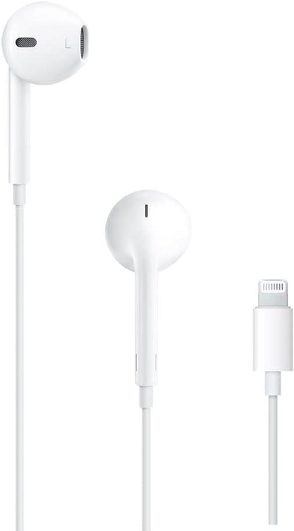 Compatible with Apple iOS EarPods with Lightning Connector for Wired Control Calls Karaoke and Noise Cancellation.
