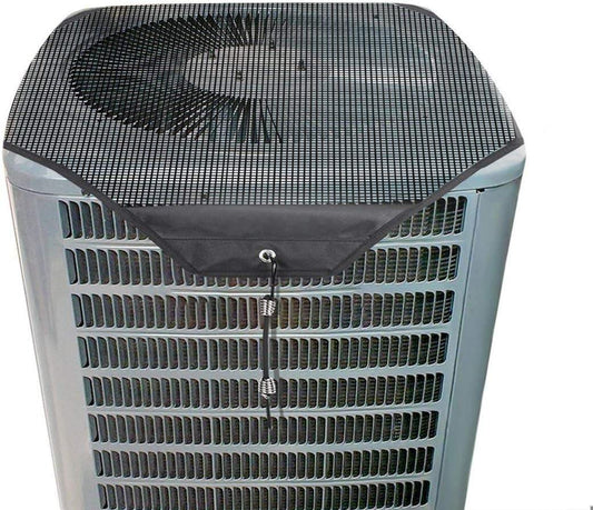 Ac Unit Cover - Conditioner Summer Top Air Conditioner Leaf Guard Air Conditioner Cover For Outside Units (Mesh, 28"Ã28").