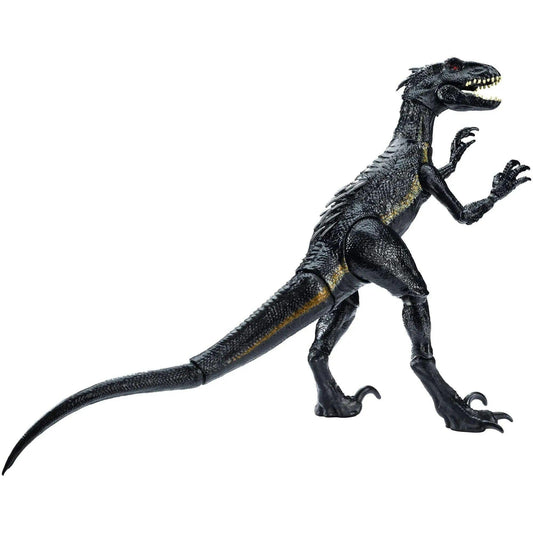 Lifelike Indoraptor Jurassic World Action Figure Adjustable Dinosaur Toy Model for Kids Compatible with Jurassic World.