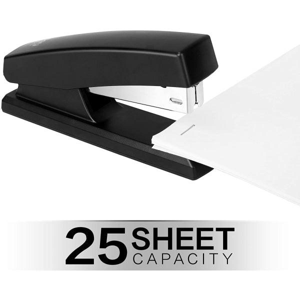 Stapler with 1000 Staplesï¼ Office Staplerï¼ 25 Sheets Capacity Stapling.