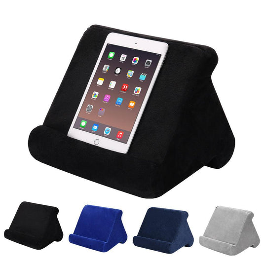 Foldable Tablet Pillow Holder Soft Red iPad Kindle Fire SamsungCompatible with.