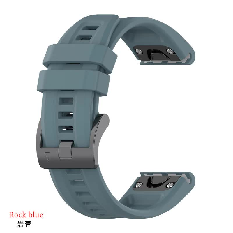 Silicone Strap for Garmin Fenix 7X 7 7S 6X 6 Pro 6S 5 5X Plus Compatible with Descent mk2i mk3 Fenix 13 13 26mm 51mm.