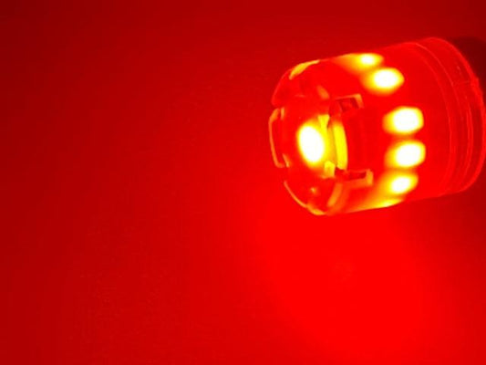 T10 w5w Canbus Red 4-pack LED bulbs 12v / 24v Red Red.