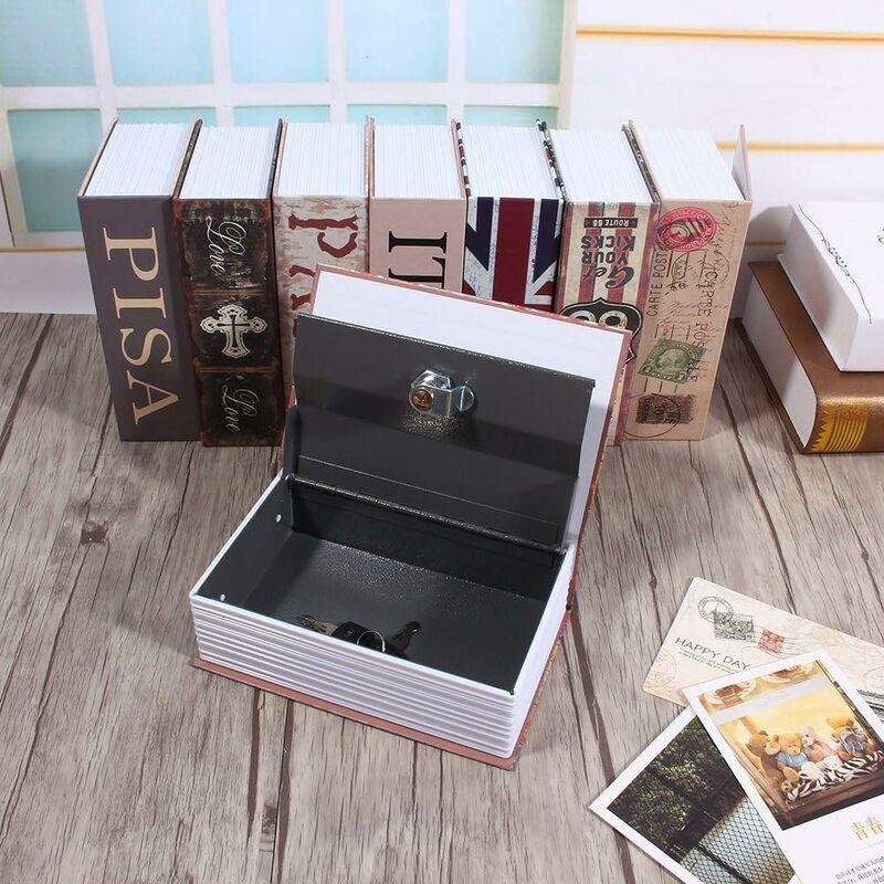Creative Dictionary Book Safe, Book Shaped Hidden Secret Storage Safe, Secret Hiding Place for Money, Jewelry, Passport (Butterfly).
