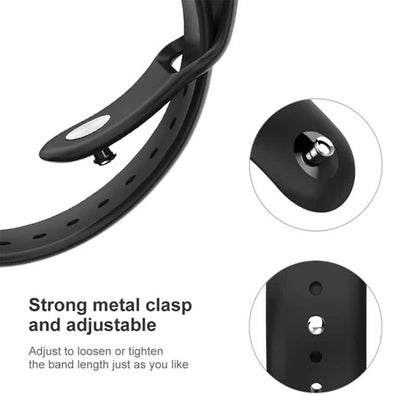 New 18mm 20mm 22mm Watch Strap for Garmin Venu 2S Bracelet Vivoactive 3 4S 4 Forerunner 245 645 Galaxy Watch 4 Classic 42 46mm Black Nylon 20mm.