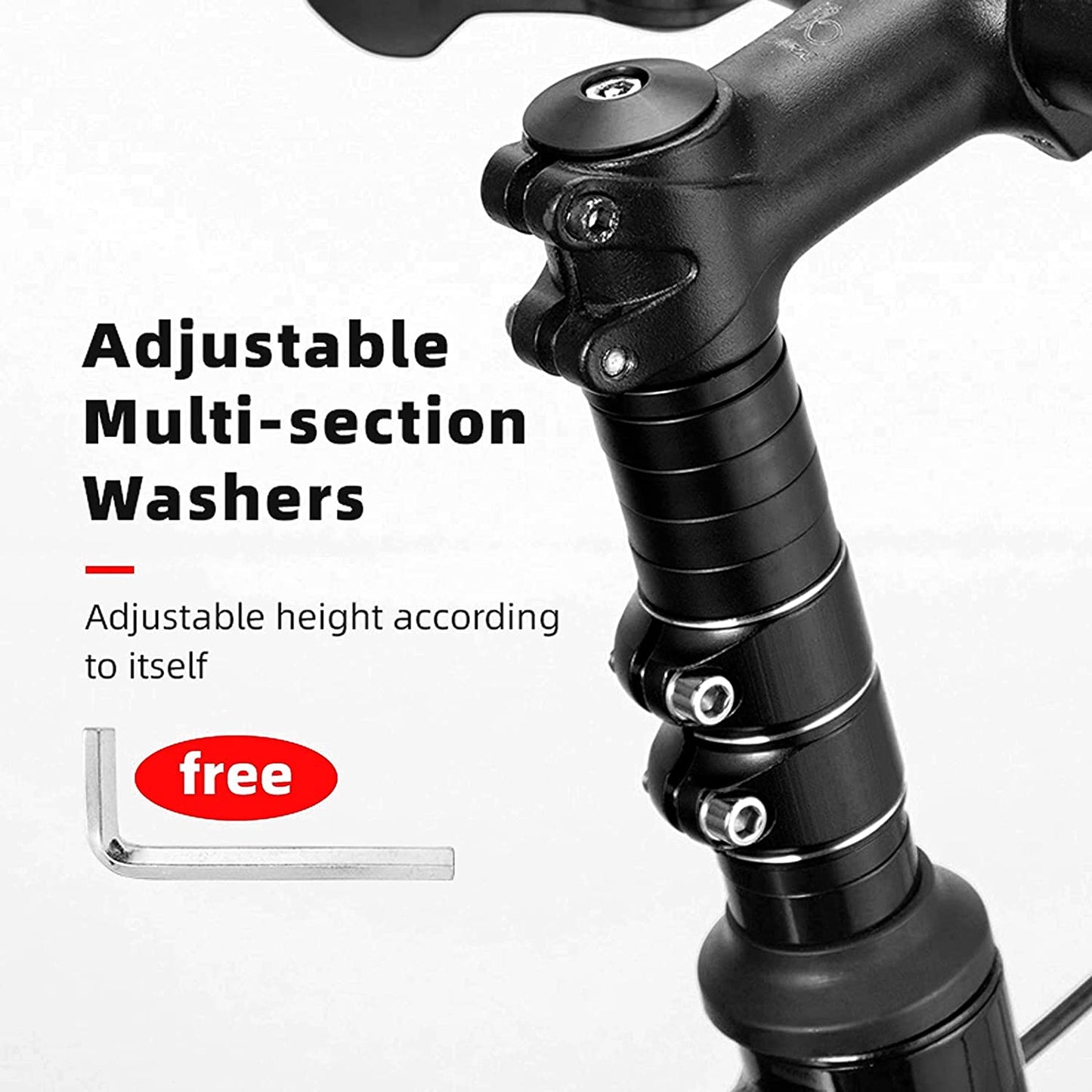 bicycle handlebar extension black.