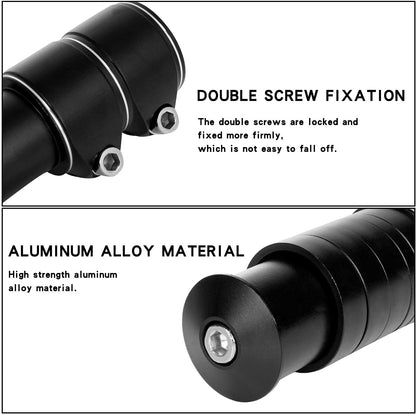 bicycle handlebar extension black.