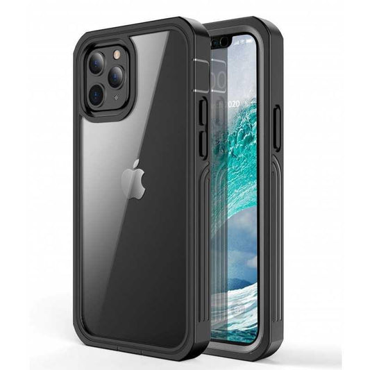 iPhone 12 Full Coverage Premium 3D Case ThreeSixty Transparent Transparent.