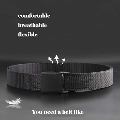 Nylon Military Tactical Belt 3 Pack, Military Hiking Rigger, Men's belt made of nylon mesh belt,Breathable comfortable
