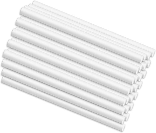 50 Pcs Humidifier Sticks Diffuser Cotton Filter Sticks Plug in Refills 5.35 X 0.3 Inch Mini Humidifier Wick Stick Replacement for Cool Mist Portable Diffuser.
