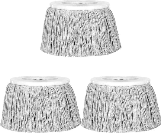 Spin Mop Refill for 360Â° Cotton Thread Mop Head Replacement - Round Cotton Thread Size Compatible Mop Head for Hardwood,Tile, Marble Floor (Color : B).