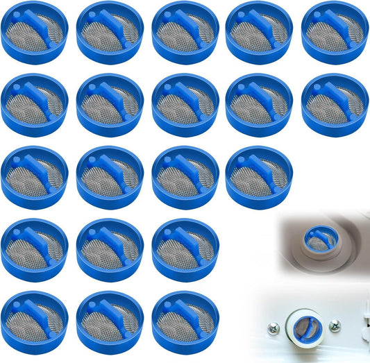 20Pcs Washing Machine Water Filter, Inlet Valve Filter Hose Washer with Screen Inline.