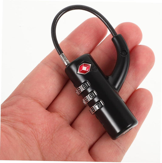 Cabilock Combination Padlock for Luggage Backpacks Gym Lockers TSA Approved Suitcase Lock for Travel User Friendly Design.